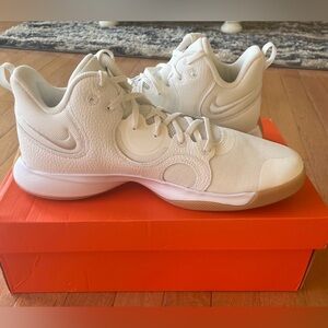 Nike Fly By Mid 2 White Basketball Shoes Size Men’s 11.5 Women’s 13 CU3503-100